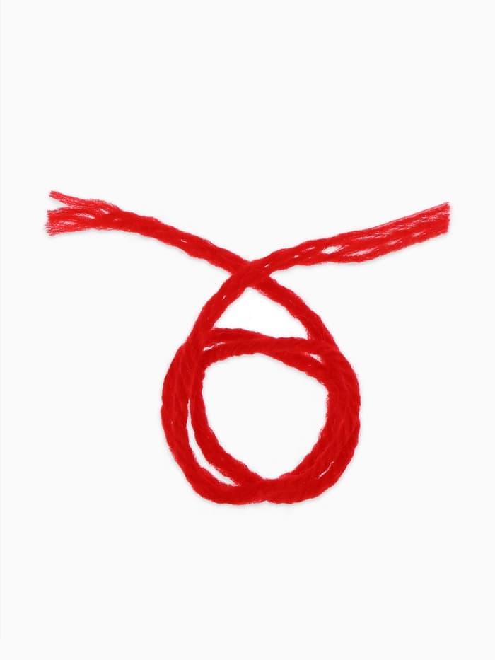 Браслет-оберег «Красная нить», 30 см