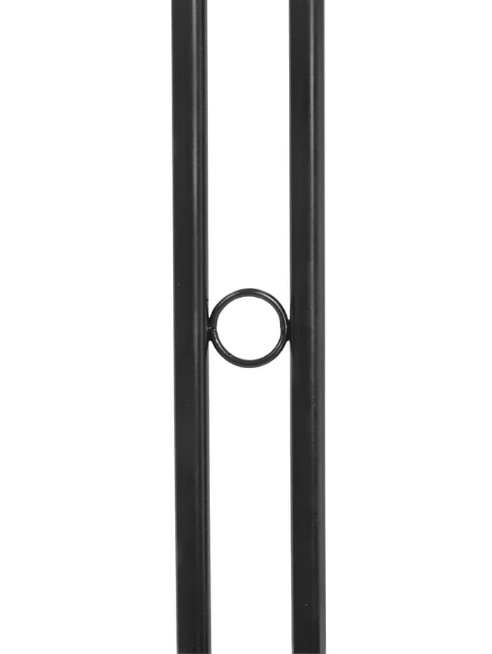 Торшер напольный BayerLux «Симпл», 2×15 Вт, E27, черный, 37×28×154 см