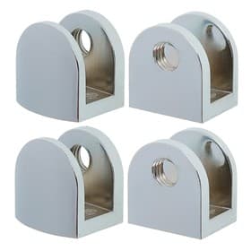 Полкодержатель P110CP, 22×23×20 мм, 4 шт. в наборе, цвет хром