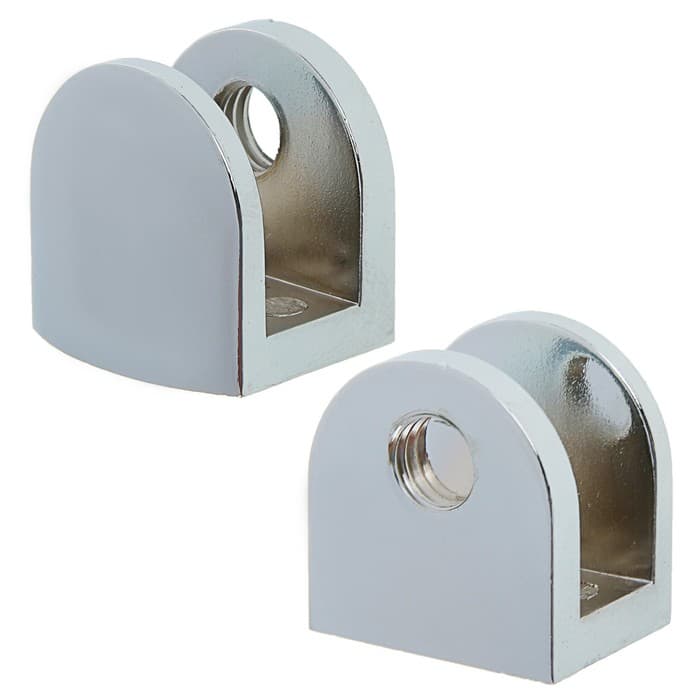 Полкодержатель P110CP, 22×23×20 мм, 4 шт. в наборе, цвет хром