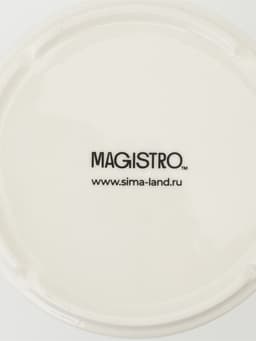 Заварочный чайник Magistro «Морской бриз», 850 мл, фарфор, белый