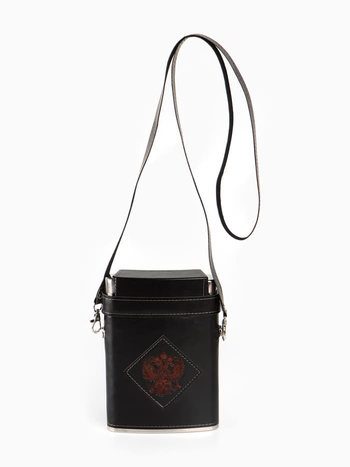 Фляжка «Герб», нержавеющая сталь, 540 мл, 18 oz