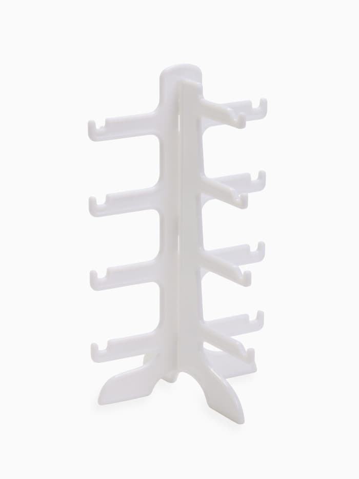 Подставка под очки 4 места, 15.5×14×25.5 см, белая