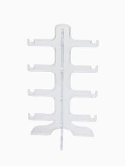Подставка под очки 4 места, оргстекло, 16×14.5×25.5 см, прозрачная