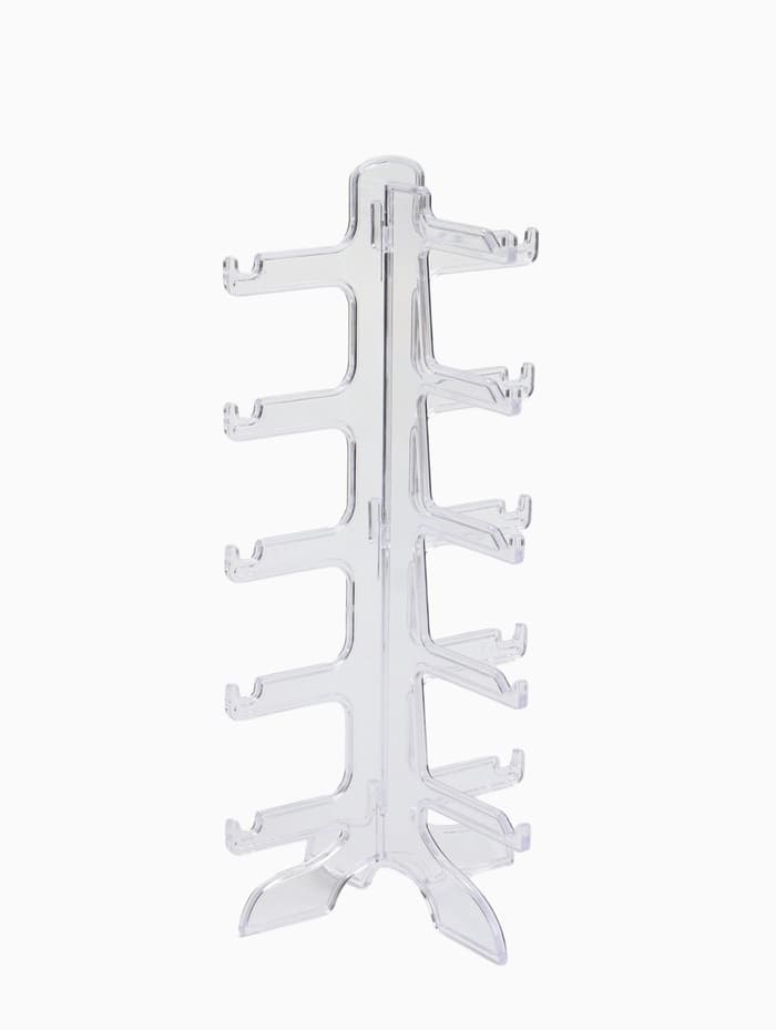 Подставка под очки 5 мест, 16×14.5×31 см, прозрачная