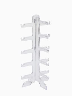 Подставка под очки 5 мест, 16×14.5×31 см, прозрачная