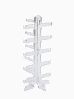 Подставка под очки 5 мест, 16×14.5×31 см, прозрачная