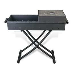 Мангал «М-900У», совок, чугунная одноконфорочная плита, толщина металла 3 мм