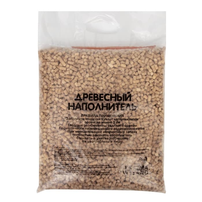 Наполнитель древесный «Пижон» 15 л