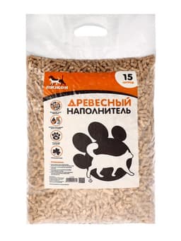 Наполнитель древесный «Пижон» 15 л