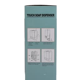 Диспенсер для жидкого мыла, механический, 350 мл, коричневый