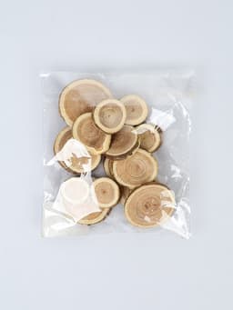 Декор «Спилы», размеры МИКС, возможные размеры спилов: от 2 до 14 см