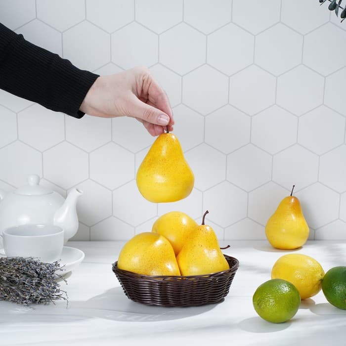 Корзинка для фруктов и хлеба Доляна «Шоко», 18×15×5 см, пластик, плетёная, коричневая