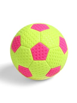 Футбольный мяч, машинная сшивка, 32 панели, р. 2, PVC, цвет МИКС