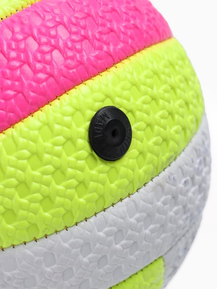 Волейбольный мяч, машинная сшивка, 18 панелей, р. 2, PVC, цвета МИКС