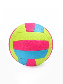 Волейбольный мяч, машинная сшивка, 18 панелей, р. 2, PVC, цвета МИКС