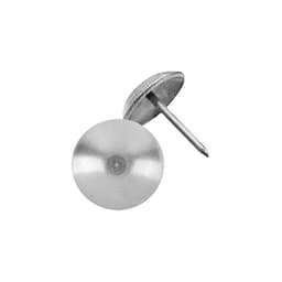 Гвозди ТУНДРА, декоративные, обивочные, 8×15 мм, хром, 500 шт.