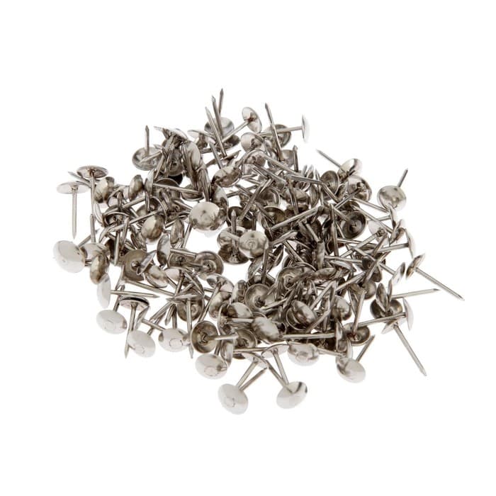 Гвозди ТУНДРА, декоративные, обивочные, 8×15 мм, хром, 500 шт.