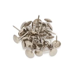 Гвозди ТУНДРА, декоративные, обивочные, 8×15 мм, хром, 500 шт.