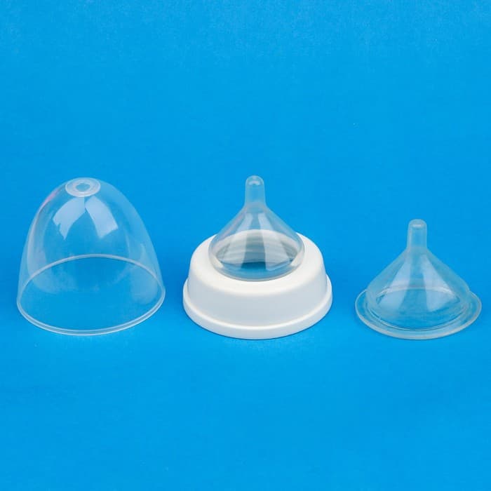 Набор для вскармливания животных DIIL, бутылочка 180 мл, 2 соски и ёршик, цвет МИКС