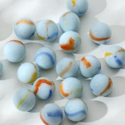 Декор стекло «Марблз», набор 250 г, МИКС
