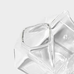 Молочник Доляна «Пакет», 400 мл, 9×7×10.3 см, стекло, прозрачный