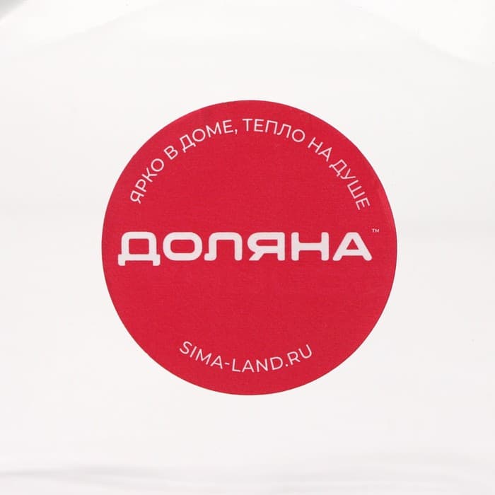 Молочник Доляна «Пакет», 400 мл, 9×7×10.3 см, стекло, прозрачный