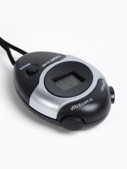 Секундомер Kadio, 7.8×5.5×2 см, 1 отсечка, будильник, часы, календарь