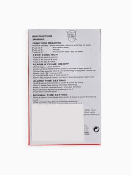 Секундомер Kadio, 7.8×5.5×2 см, 1 отсечка, будильник, часы, календарь