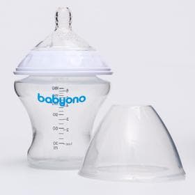 Бутылочка для кормления антиколиковая, от 0 мес., 180 мл, белая