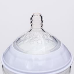 Бутылочка для кормления антиколиковая, от 0 мес., 180 мл, белая