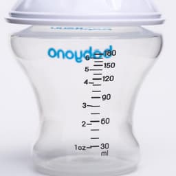 Бутылочка для кормления антиколиковая, от 0 мес., 180 мл, белая