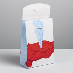 Коробка подарочная новогодняя складная «Вкусный подарок», 15×7×22 см, Новый год