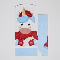 Коробка подарочная новогодняя складная «Вкусный подарок», 15×7×22 см, Новый год