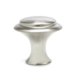 Ручка кнопка ТУНДРА, d=23 мм, цвет матовый никель