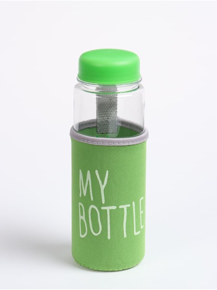 Бутылка для воды My bottle, 500 мл, 19.5×6 см, чехол в комплекте, цвет МИКС