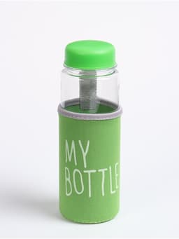 Бутылка для воды My bottle, 500 мл, 19.5×6 см, чехол в комплекте, цвет МИКС