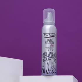 Мусс для волос «Прелесть» сильная фиксация, 160 мл