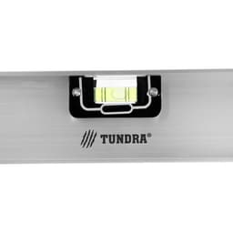 Уровень алюминиевый ТУНДРА «Рельс», 3 глазка (1 поворотный), 800 мм