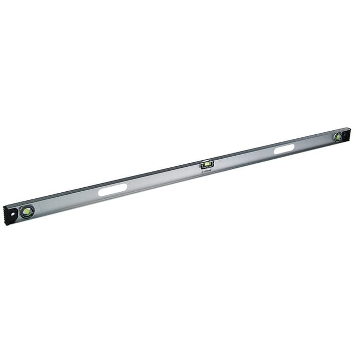 Уровень алюминиевый ТУНДРА «Рельс», 3 глазка (1 поворотный), 1500 мм