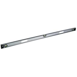 Уровень алюминиевый ТУНДРА «Рельс», 3 глазка (1 поворотный), 1500 мм