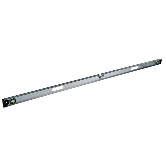 Уровень алюминиевый ТУНДРА «Рельс», 3 глазка (1 поворотный), 1800 мм