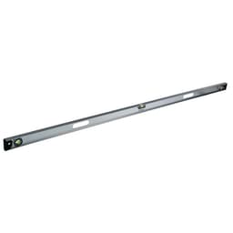 Уровень алюминиевый ТУНДРА «Рельс», 3 глазка (1 поворотный), 1800 мм