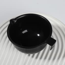 Чаша для окрашивания, с ручкой, 150 мл, d=11(±1) см, чёрная