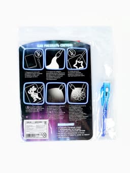 Рисование светом «Приключения Деда Мороза»