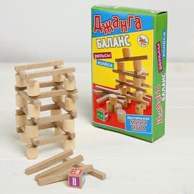 Падающая башня дженга, настольная игра «Баланс»