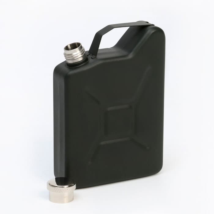 Фляжка Мастер К «Канистра», 150 мл, подарочная, нержавеющая сталь, нержавеющая сталь