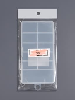 Органайзер для хранения мелочей, с подвесом, 11 ячеек, 14.5×8×1.7 см, прозрачный