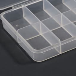 Органайзер для хранения мелочей, с подвесом, 11 ячеек, 14.5×8×1.7 см, прозрачный