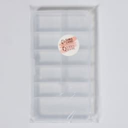 Органайзер для хранения мелочей, с подвесом, 11 ячеек, 14.5×8×1.7 см, прозрачный